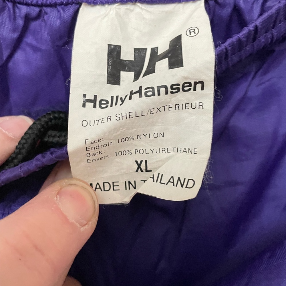 Vintage Helly Hansen Shell Pants, purple size XL​ - Picture 3 of 5
